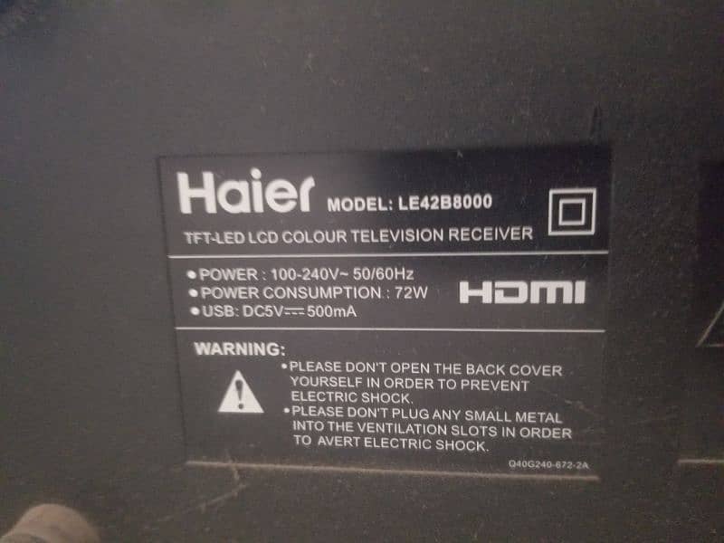 haier lcd 42 inch 2