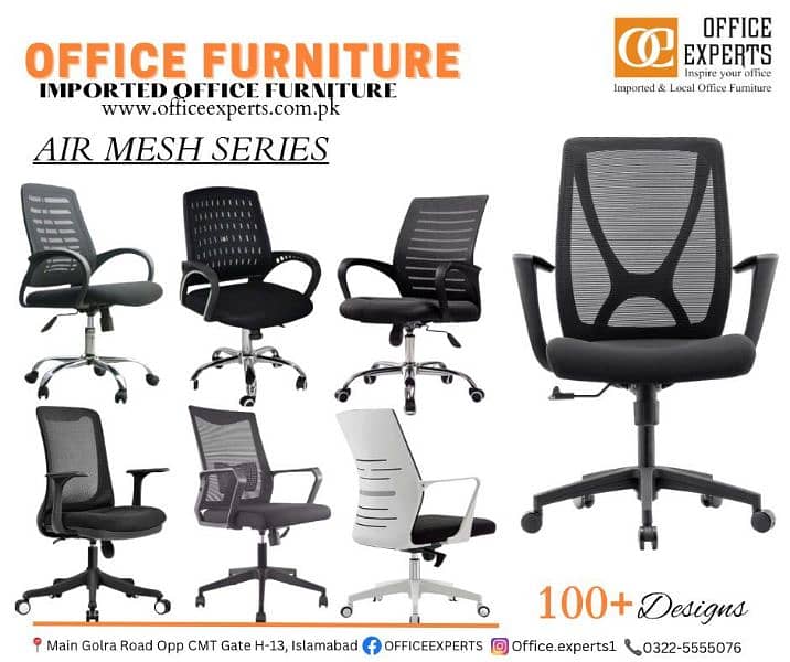 Ergonomic Mesh Office Gaming chairs Imported 5