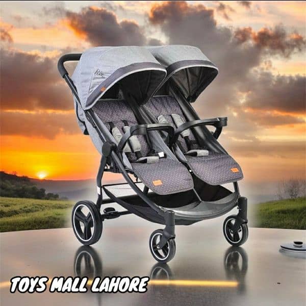 Twins Baby Stroller/Pram 0