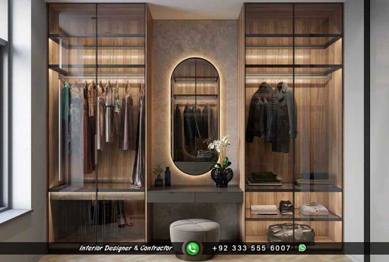 Wardrobes Design & Finishing - Carpenter - Wood Work (0333-5556007) 5