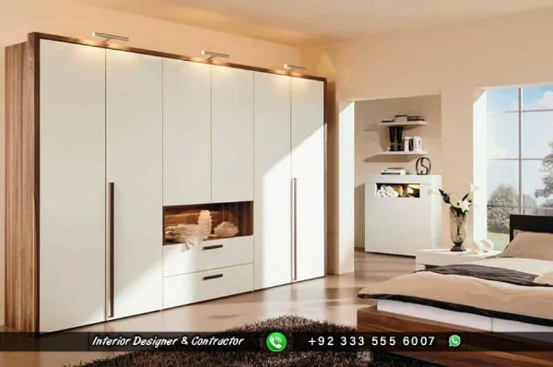 Wardrobes Design & Finishing - Carpenter - Wood Work (0333-5556007) 6