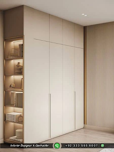 Wardrobes Design & Finishing - Carpenter - Wood Work (0333-5556007) 8