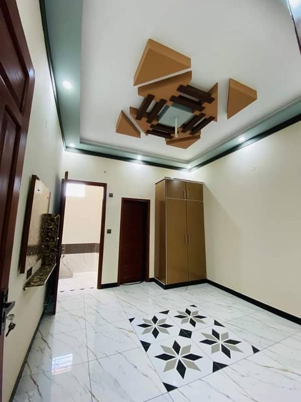 Out-Class 120 Yards Double Storey House Available In Block-5, Saadi Town 11