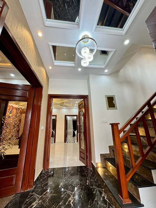 10 Marla Brand New Ultra Modern Designer ,Next Generation Lavish House For Sale In Sector C Near To Talwar Chowk , Walking Distance Comercial Hub ,Near Grand Mosque LDA Approved Area Demand 4.6 Bahria Town Lahore 5