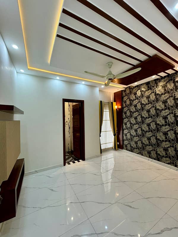 10 Marla Brand New Ultra Modern Designer ,Next Generation Lavish House For Sale In Sector C Near To Talwar Chowk , Walking Distance Comercial Hub ,Near Grand Mosque LDA Approved Area Demand 4.6 Bahria Town Lahore 19