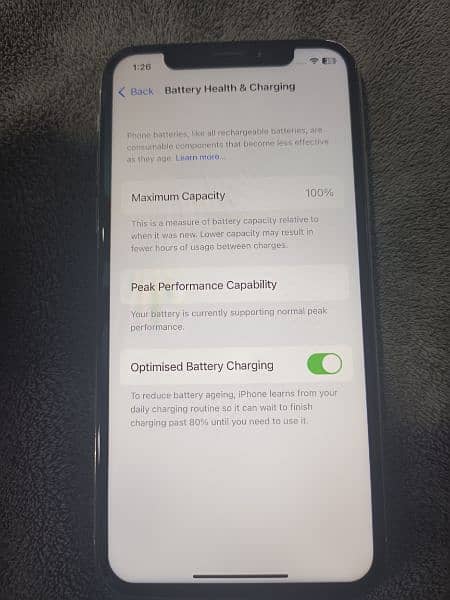 Iphone X 256gb PTA Approved 3