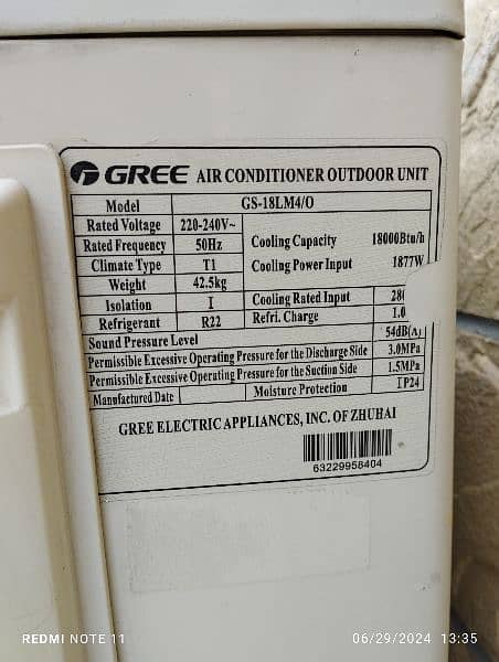 GRE Split AC 6