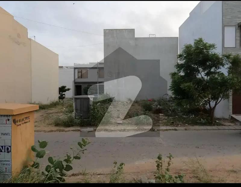 100 YARDS RESIDENCE PLOT FOR SALE AT PHASE 8 DHA KARACHI 0