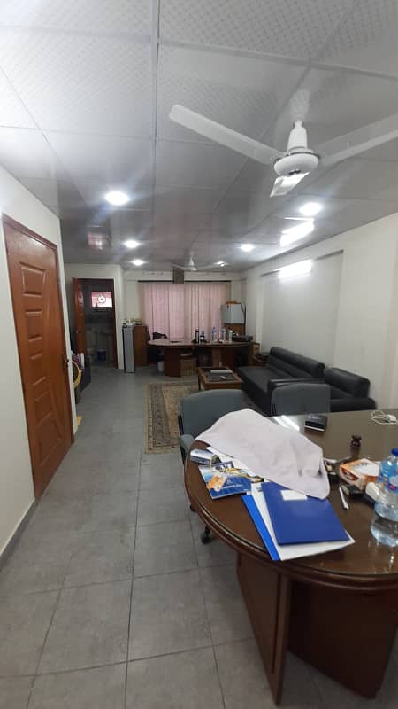 4 OFFICES 500 sq. ft FOR SALE EACH ON SAME FLOOR IN BRAND NEW BUILDING AT JAMI COMMERCIAL DHA 3