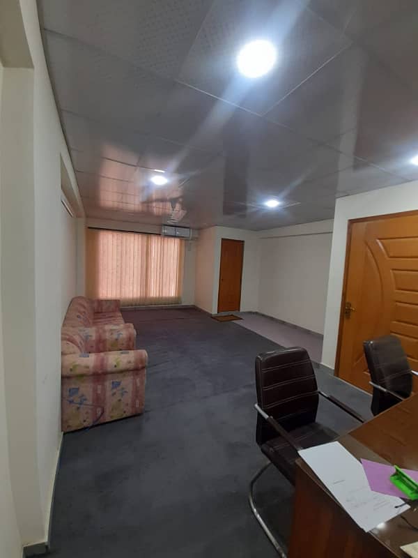 4 OFFICES 500 sq. ft FOR SALE EACH ON SAME FLOOR IN BRAND NEW BUILDING AT JAMI COMMERCIAL DHA 9