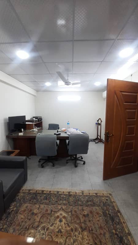 4 OFFICES 500 sq. ft FOR SALE EACH ON SAME FLOOR IN BRAND NEW BUILDING AT JAMI COMMERCIAL DHA 11