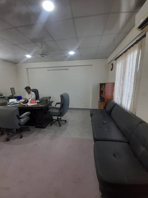 4 OFFICES 500 sq. ft FOR SALE EACH ON SAME FLOOR IN BRAND NEW BUILDING AT JAMI COMMERCIAL DHA 16