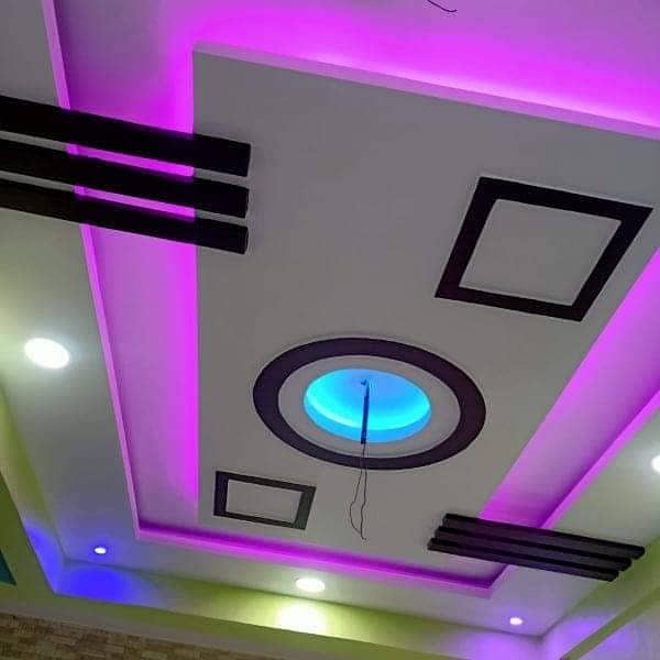 False Ceiling work, Hoom Decor , Pop false Ceiling services 5