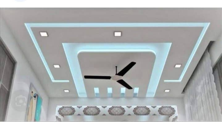 False Ceiling work, Hoom Decor , Pop false Ceiling services 8