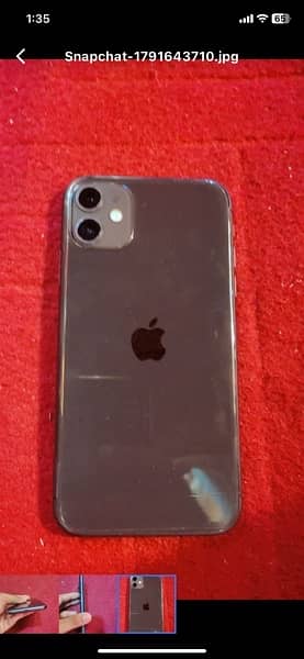 IPhone 11 JV 64 GB in 10/10 condition Waterpack phone 81%batteryhealth 1