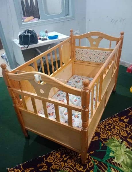 Wooden baby Cot for Kids 0