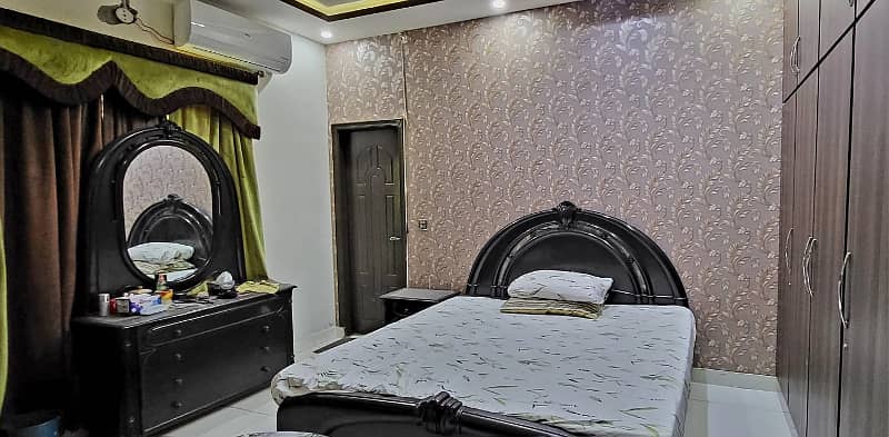 10 Marla Upper Fully Furnished Portion Available For Rent In Awais Qarni Block Bahria Town Lahore 5