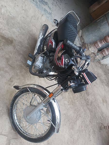 Honda 125 2015 model but convert 2024 new condition 1