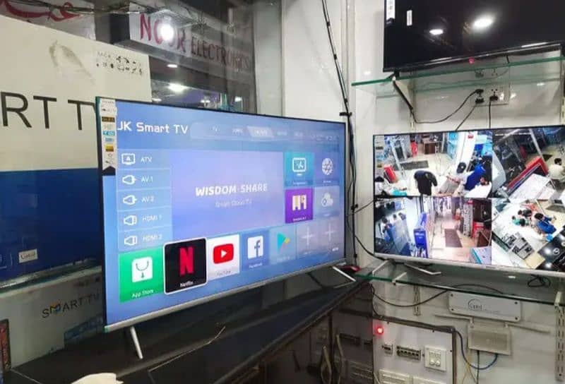 43** smart Wi-Fi Samsung led tv 03044319412 Q r mode 1