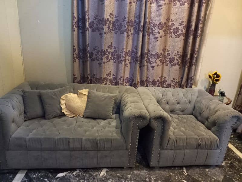 sofa set 1 year used 0