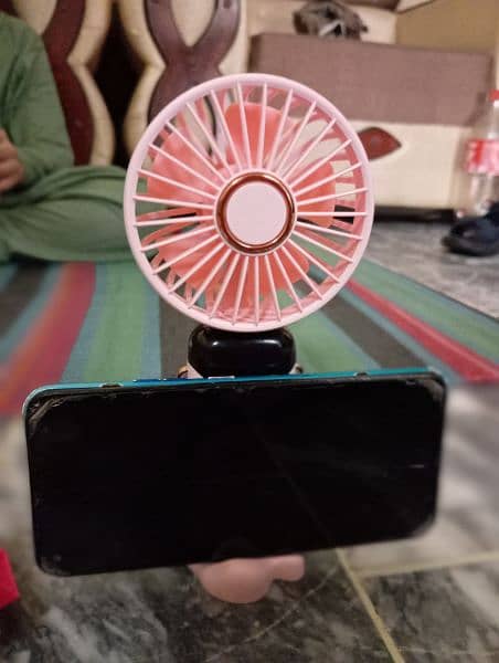 rechargeable/ handheld n neck fan 5