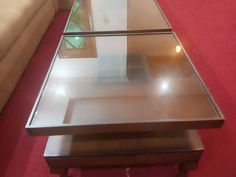 set of three tables available for sale. 0