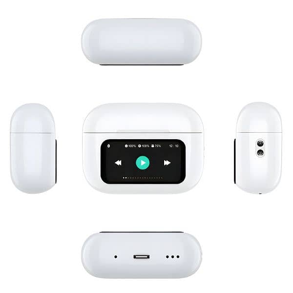 Airpod pro 2 anc buzzer edition type with display interactive touch 11