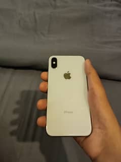 iPhone x 256gb white colour official PTA approved