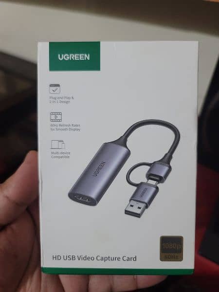 ugreen 4K Video Capture Card Video Streaming Card 0