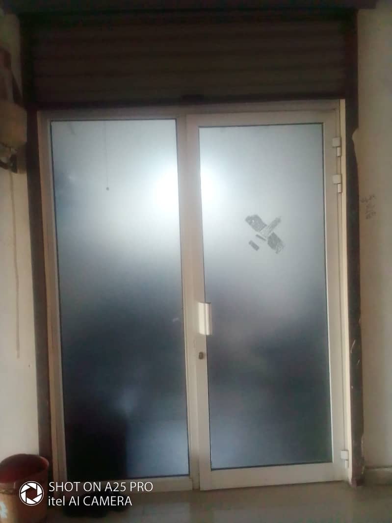 Aluminium Door White Color 1