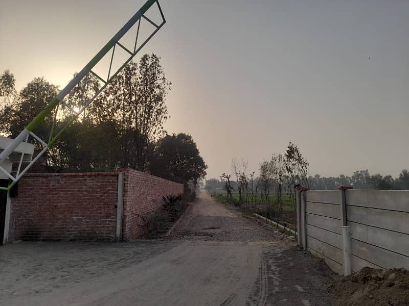 1 Kanal Farm House Land Available For Sale In Orchard Greenz Bedian Road On Cash An Installments 5