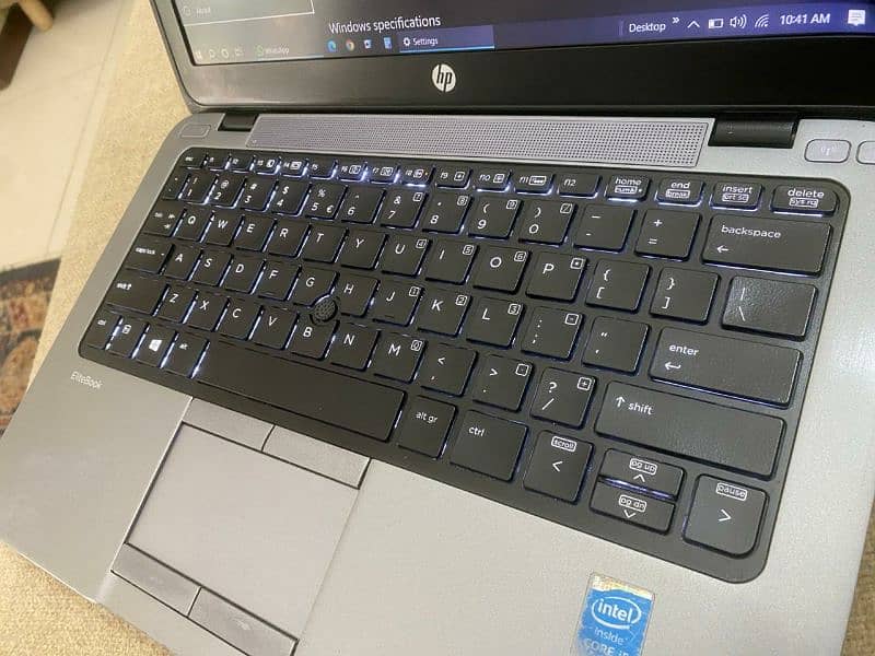 HP Elite Book 820 core i5 4th gen 8|256 SSD backlight keyboard 3