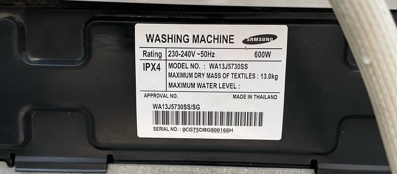 Samsung automatic washing machine and dryer 0