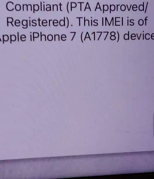 Iphone 7 PTA approved urgent sale 4