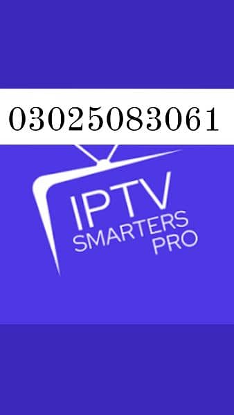 IPTV smarters pro/Geo IPTV 03025083061 0