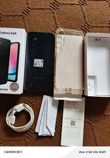 Samsung Galaxy A24 complete box 06 Monty warranty 17