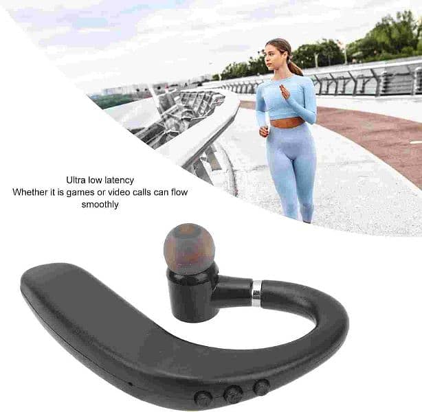 Single Ear Headset Ultra Low Latency Earpiece with USB Charging. . 0