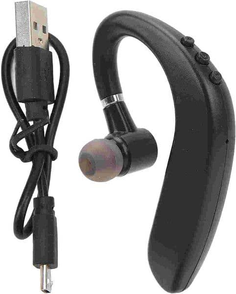 Single Ear Headset Ultra Low Latency Earpiece with USB Charging. . 2