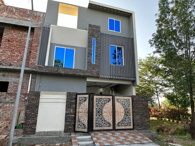 5 Marla Brand New House For Sale, Adil Block AL Hafeez Garden Phase 2 Main Canal Road Lahore 0