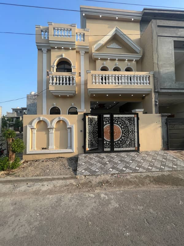 5 Marla Brand New Spanish Style House For Sale, AL Hafeez Garden Phase2 Main Canal Road Lahore 0