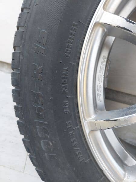 Imported 15" alloys and tyres (195/65R15) 2