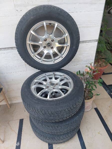 Imported 15" alloys and tyres (195/65R15) 5