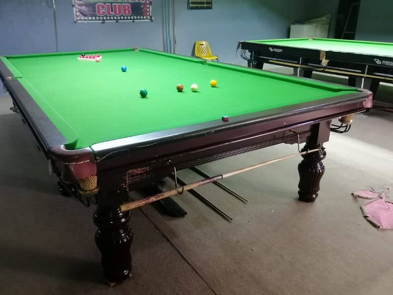 6/12 steel cousion slade snooker table 5