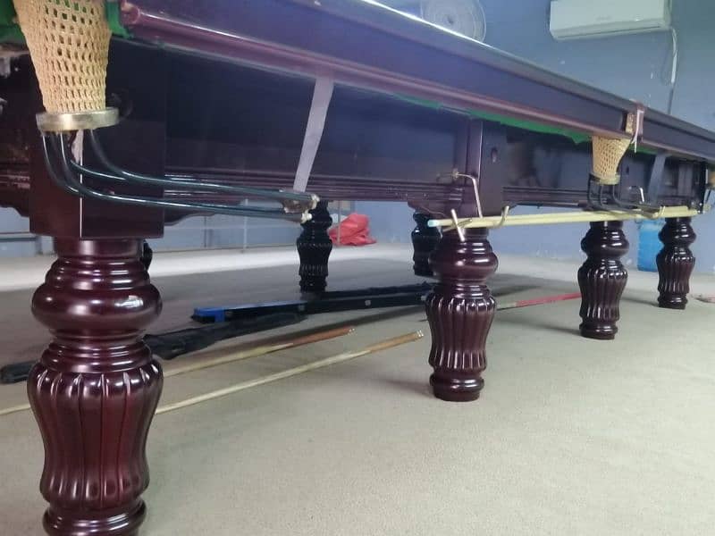 6/12 steel cousion slade snooker table 7
