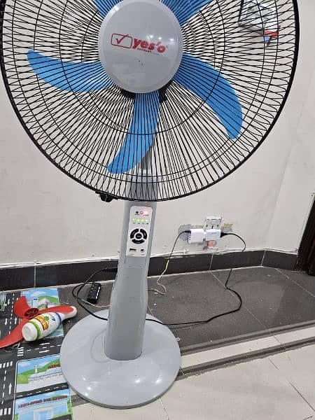Yes'o Rechargeable Remote Fan 1