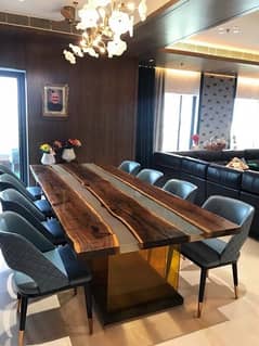 Epoxy dining tables 6000square foot