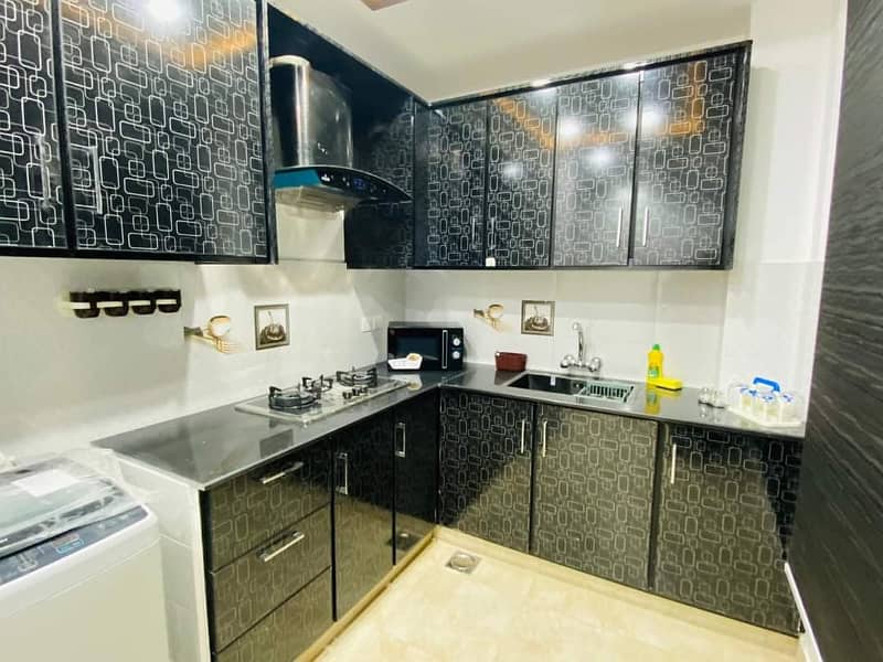 Furnished Apartment Available for rent in Nishtar Block Bahria Town Lahore 2