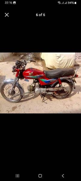 Honda CD 70 Good FUEL AVERAGE good running. 03122810637 1