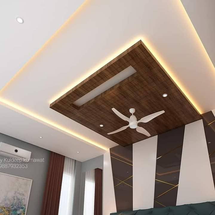 False Ceiling work, Hoom Decor , Pop false Ceiling services 1