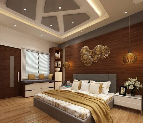 False Ceiling work, Hoom Decor , Pop false Ceiling services 5